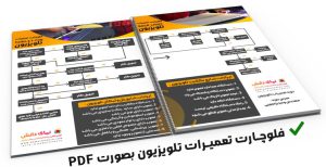 فلوچارت تعمیرات تلویزیون